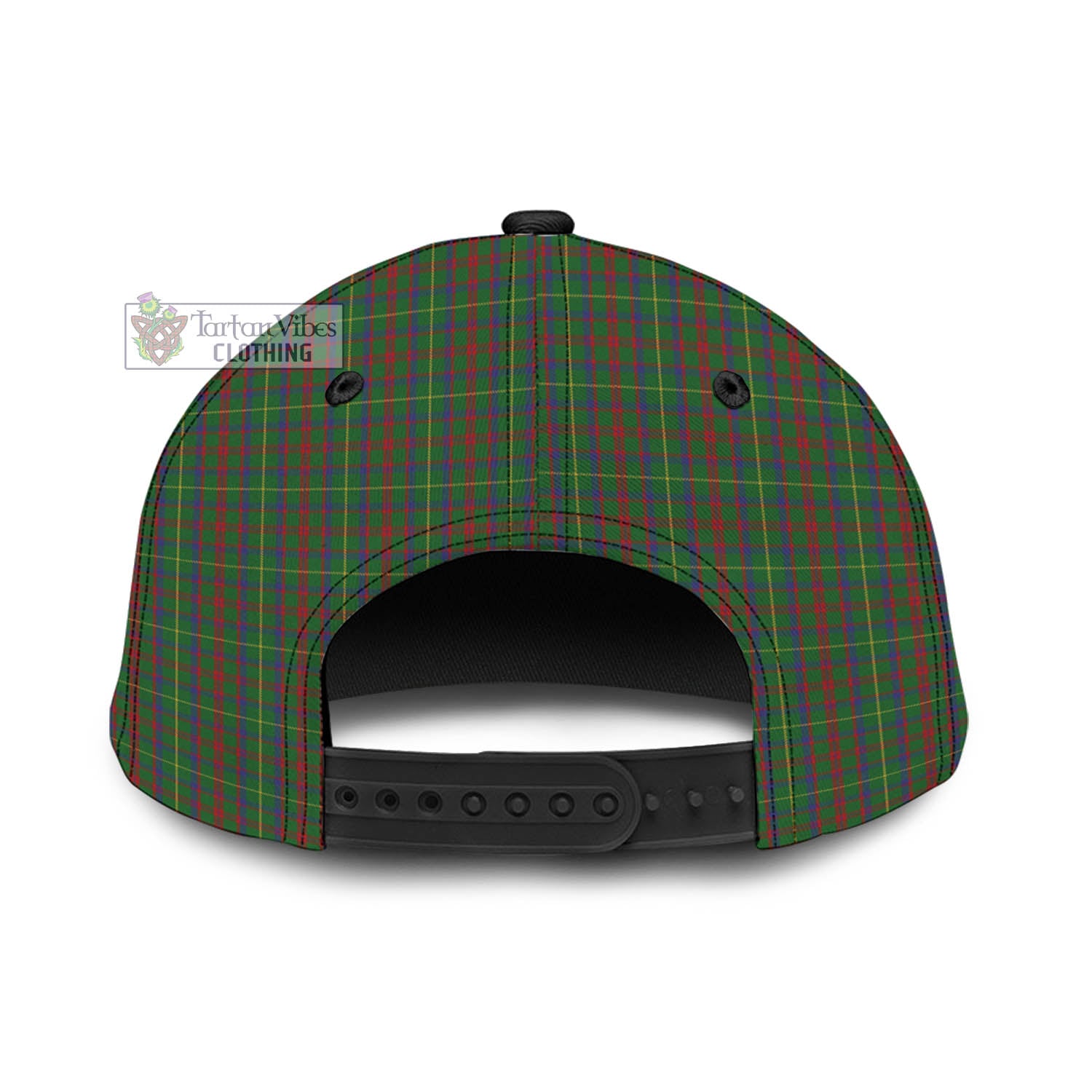 Tartan Vibes Clothing MacKintosh Hunting Tartan Classic Cap with Family Crest In Me Style