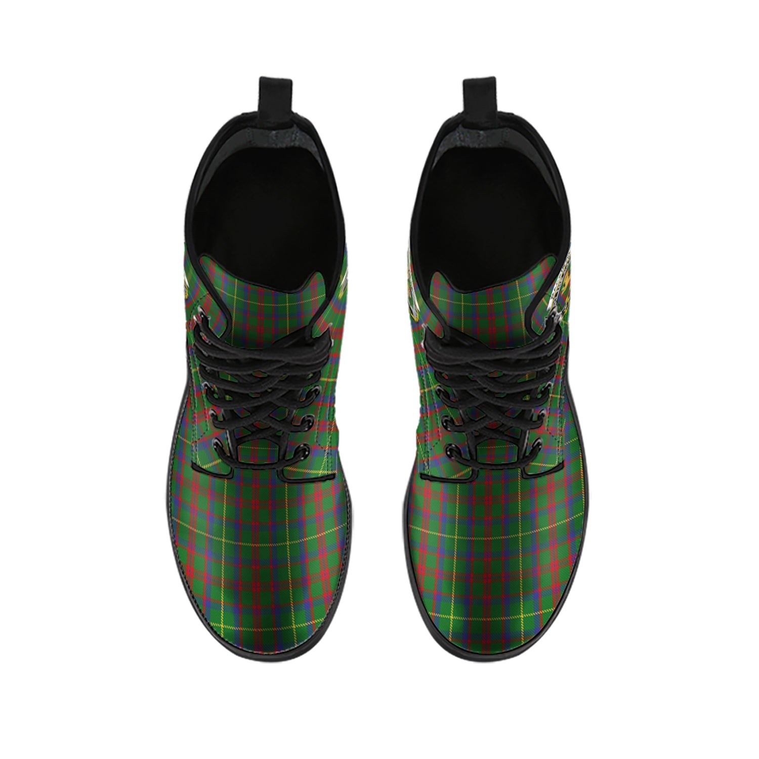 mackintosh-hunting-tartan-leather-boots-with-family-crest