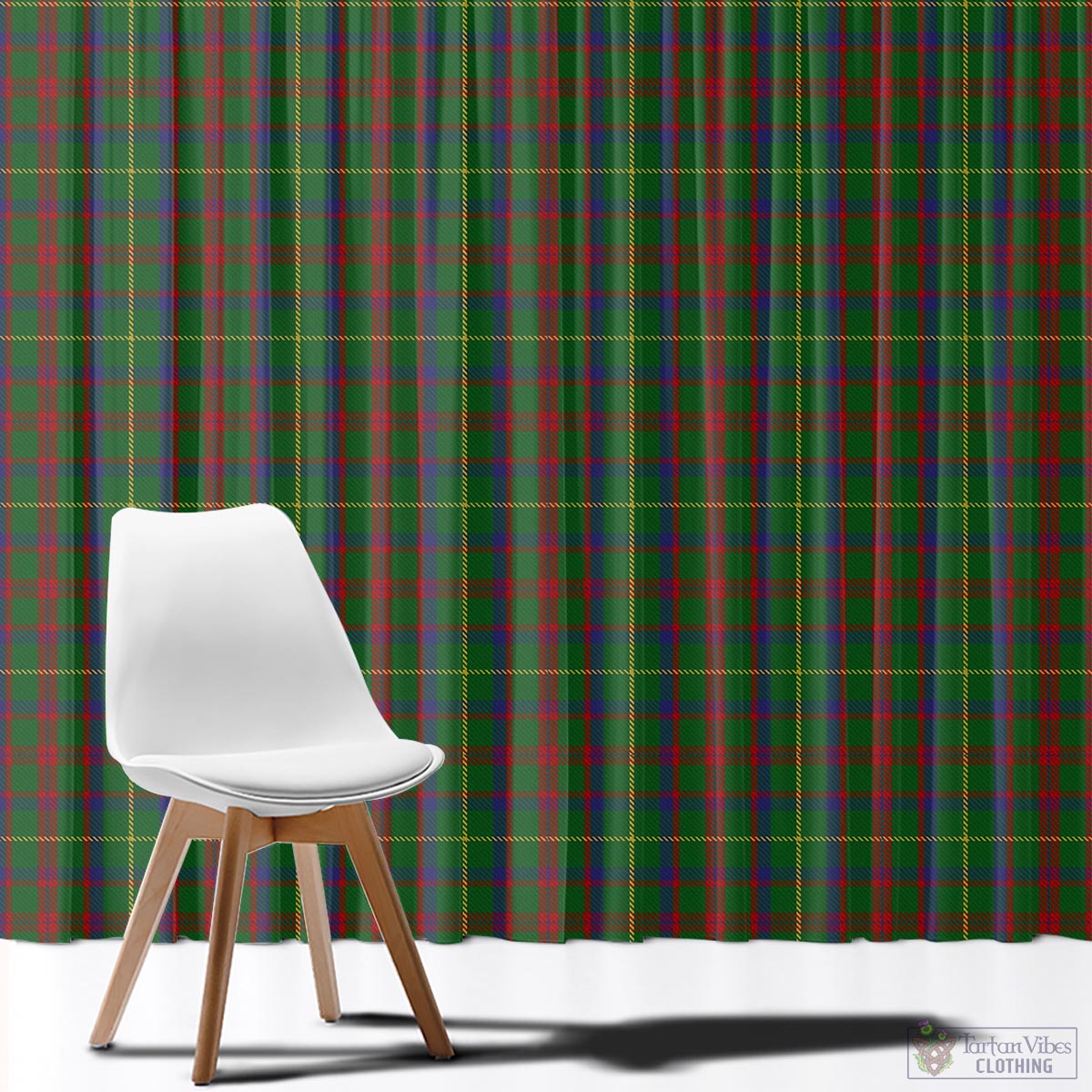 MacKintosh Hunting Tartan Window Curtain