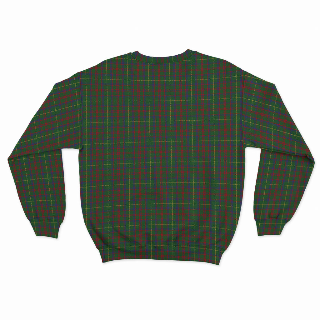 MacKintosh Hunting Tartan Sweatshirt with Family Crest - Tartan Vibes Clothing