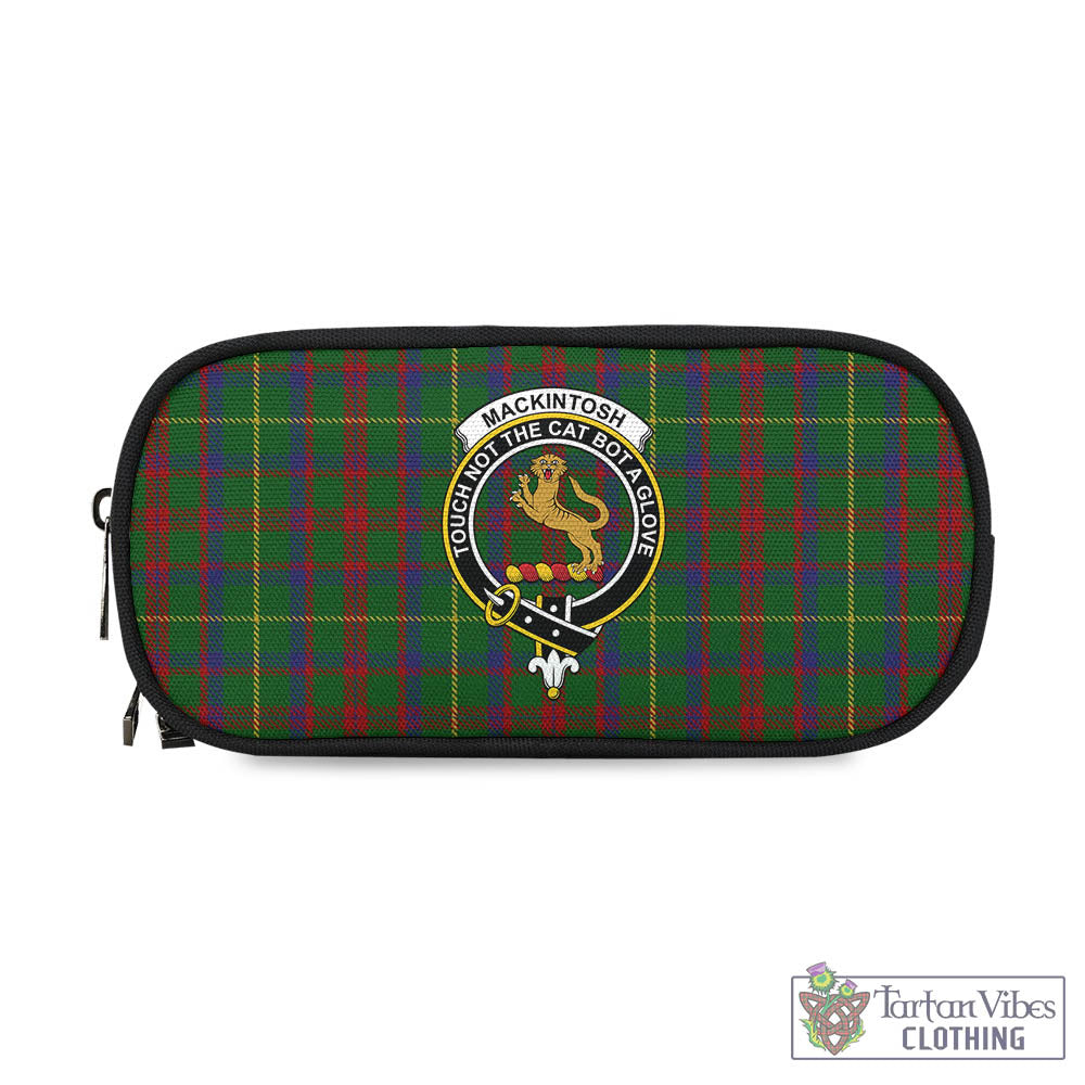 Tartan Vibes Clothing MacKintosh Hunting Tartan Pen and Pencil Case with Family Crest