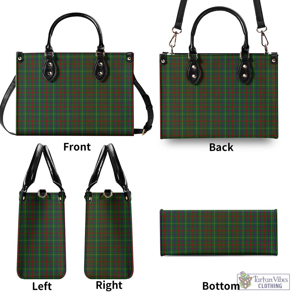 Tartan Vibes Clothing MacKintosh Hunting Tartan Luxury Leather Handbags