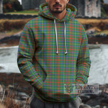 MacKintosh Hunting Ancient Tartan Cotton Hoodie