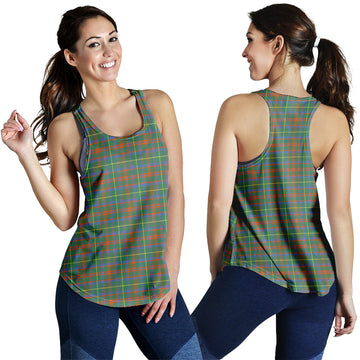 MacKintosh Hunting Ancient Tartan Women Racerback Tanks