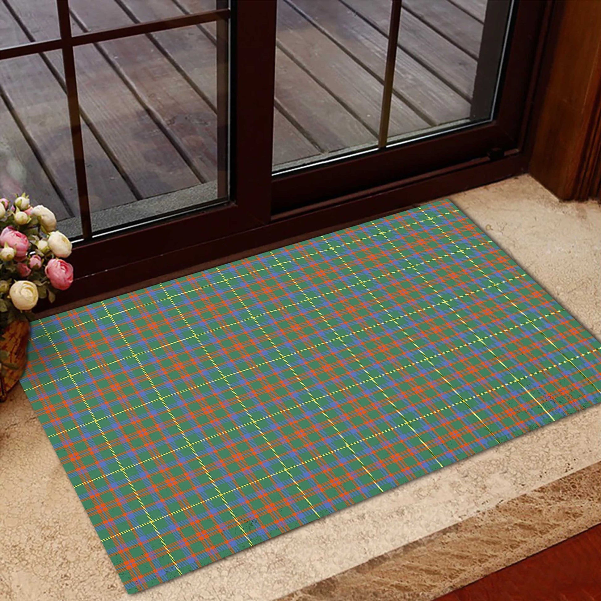 MacKintosh Hunting Ancient Tartan Door Mat - Tartanvibesclothing