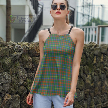 MacKintosh Hunting Ancient Tartan Loose Halter Neck Camisole