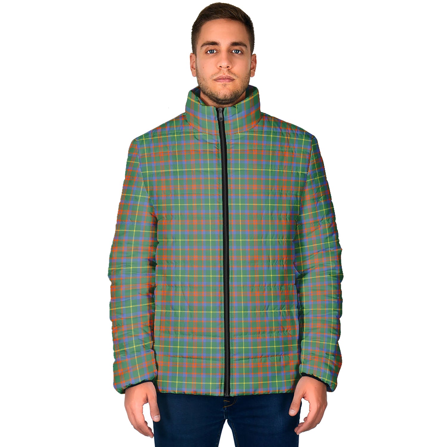 MacKintosh Hunting Ancient Tartan Padded Jacket - Tartan Vibes Clothing