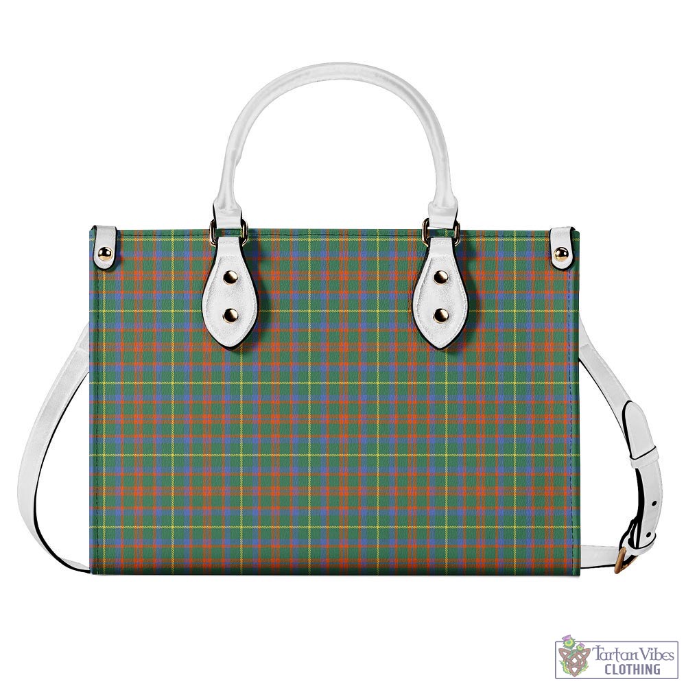 Tartan Vibes Clothing MacKintosh Hunting Ancient Tartan Luxury Leather Handbags