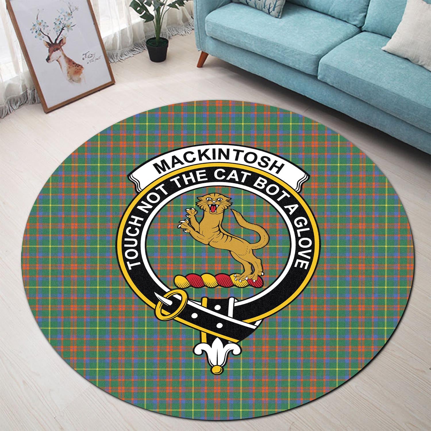 mackintosh-hunting-ancient-tartan-round-rug-with-family-crest