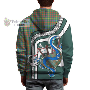 MacKintosh Hunting Ancient Tartan Hoodie with Epic Bagpipe Style