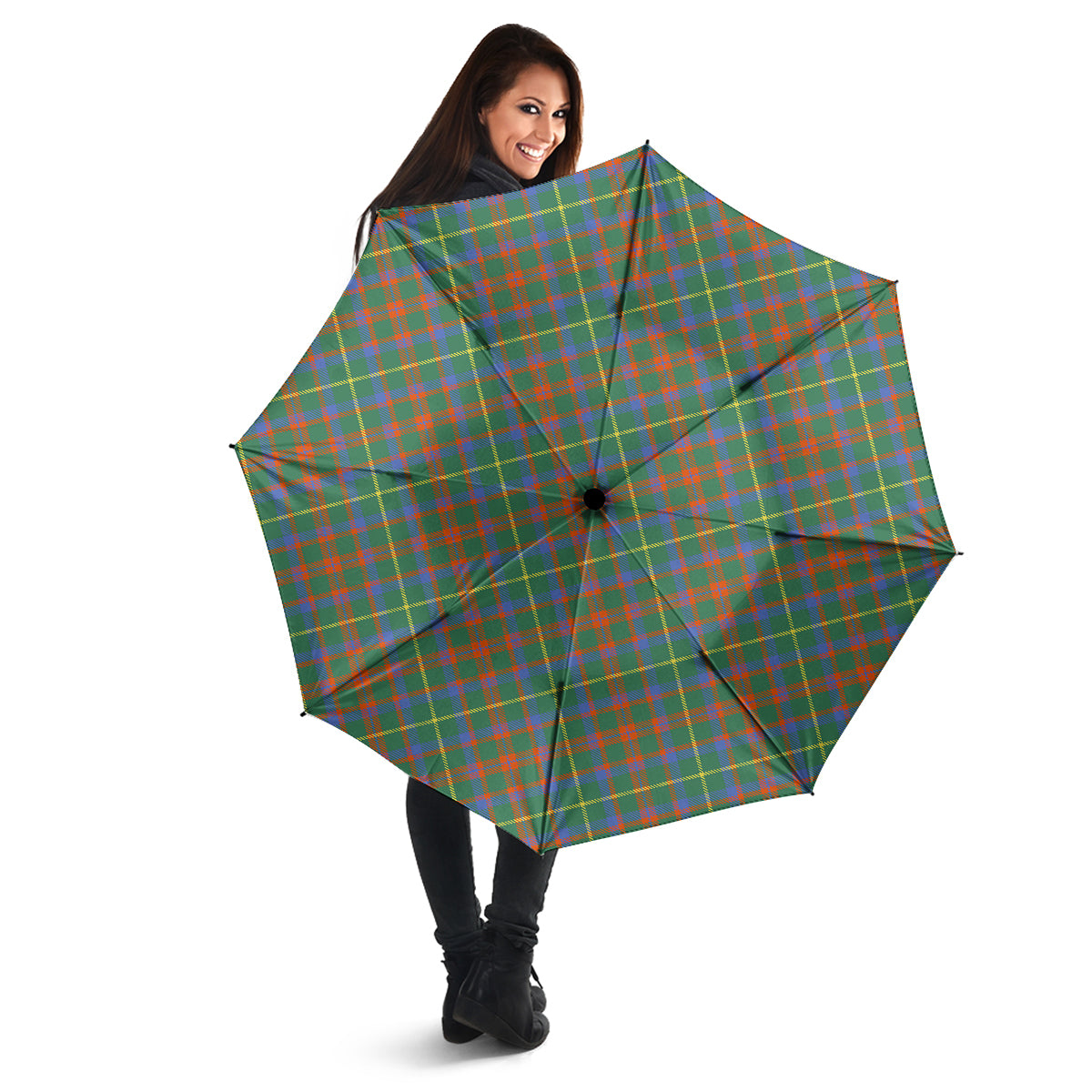 MacKintosh Hunting Ancient Tartan Umbrella - Tartanvibesclothing