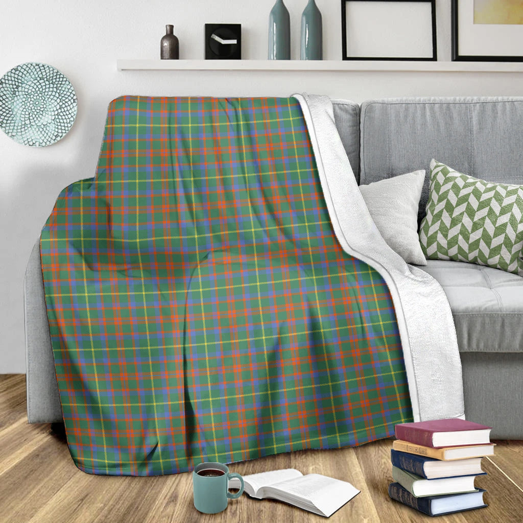 MacKintosh Hunting Ancient Tartan Blanket - Tartan Vibes Clothing