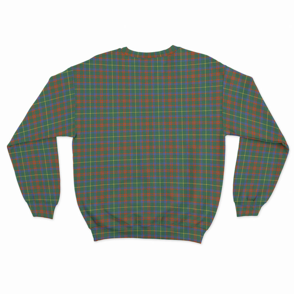 MacKintosh Hunting Ancient Tartan Sweatshirt with Family Crest - Tartan Vibes Clothing