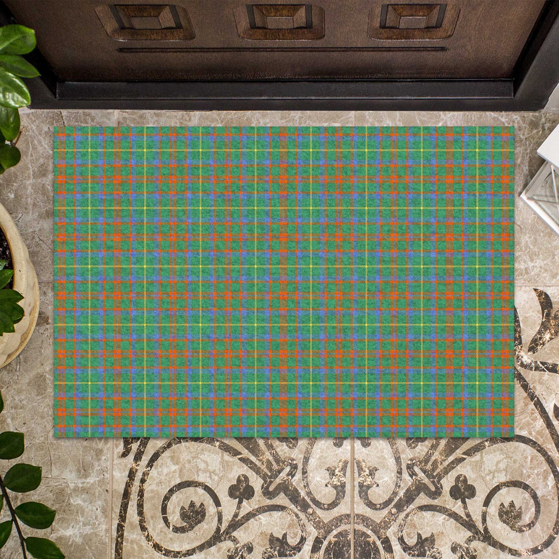 MacKintosh Hunting Ancient Tartan Door Mat - Tartanvibesclothing