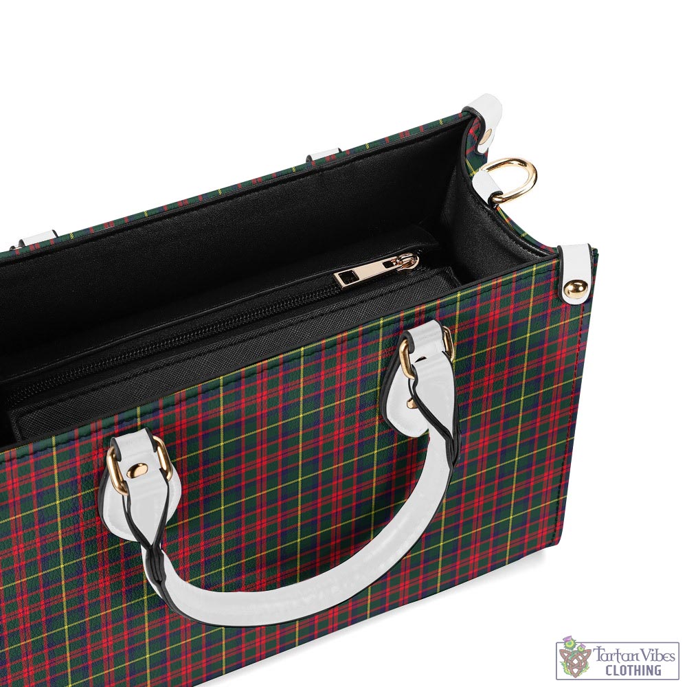 Tartan Vibes Clothing MacKintosh Hunting Modern Tartan Luxury Leather Handbags