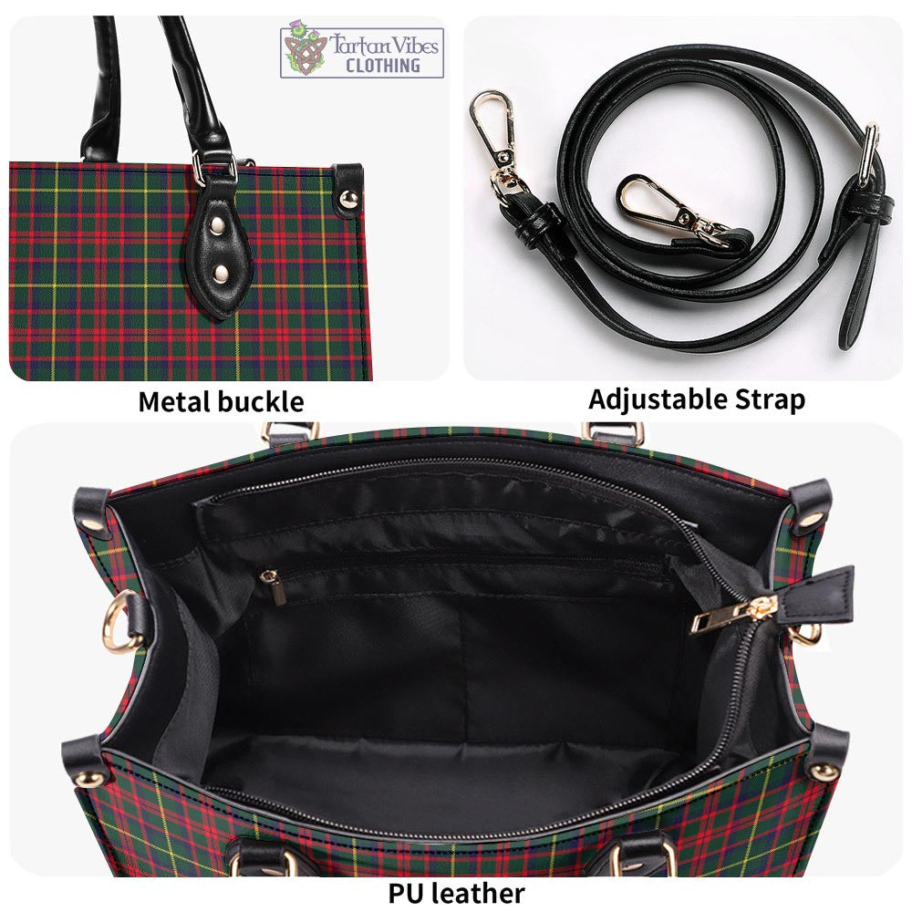 Tartan Vibes Clothing MacKintosh Hunting Modern Tartan Luxury Leather Handbags