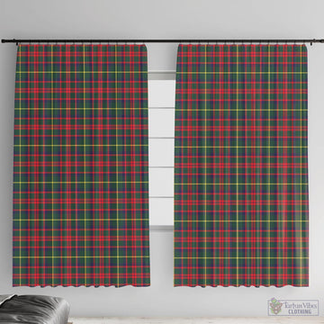 MacKintosh Hunting Modern Tartan Window Curtain