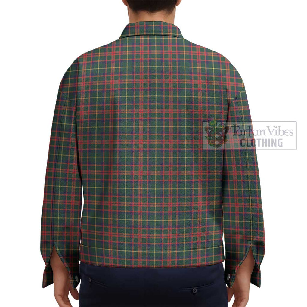 MacKintosh Hunting Modern Tartan Unisex Lapel Cotton Jacket - Tartan Vibes Clothing