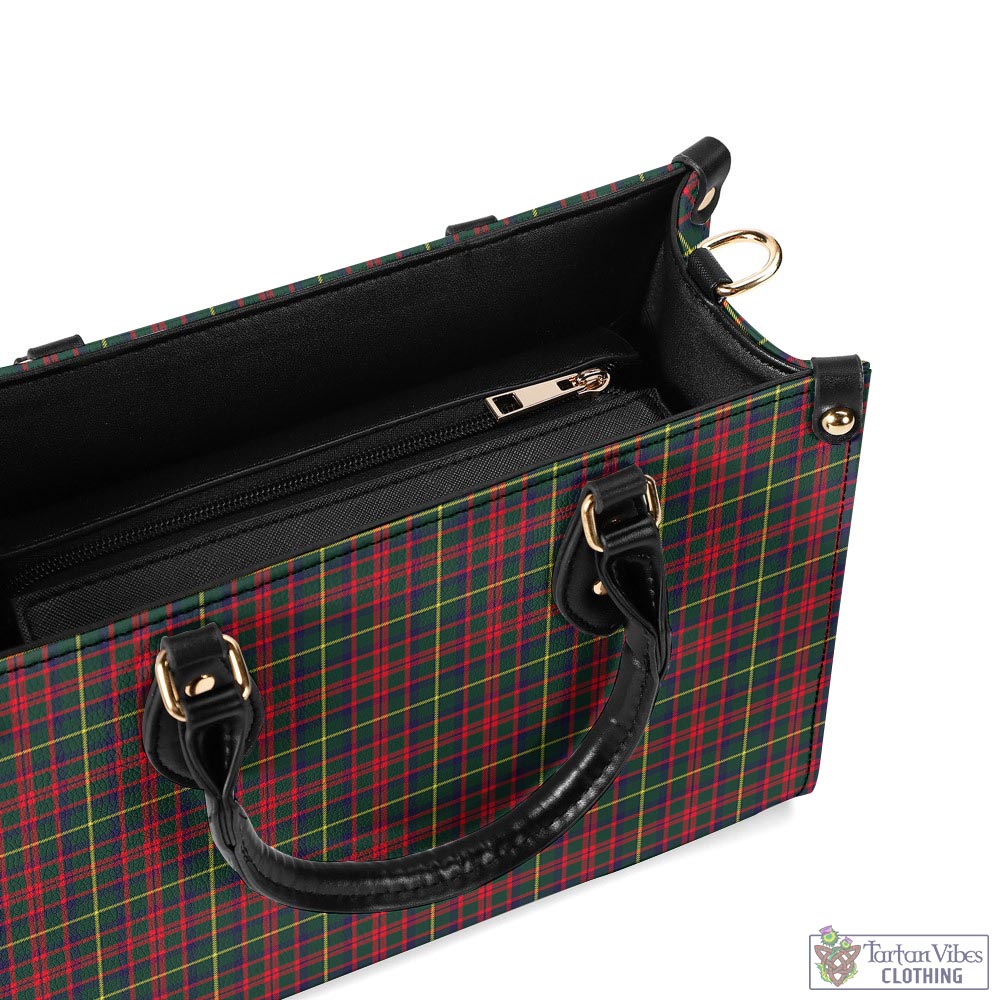 Tartan Vibes Clothing MacKintosh Hunting Modern Tartan Luxury Leather Handbags