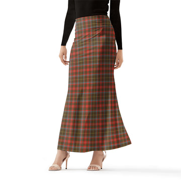 MacKintosh Hunting Weathered Tartan Womens Full Length Skirt