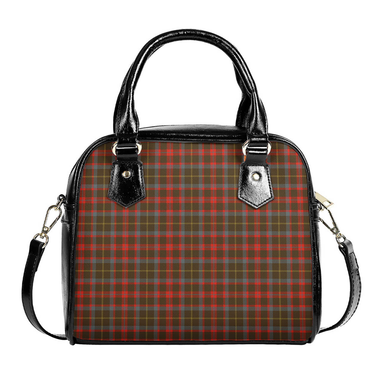 MacKintosh Hunting Weathered Tartan Shoulder Handbags One Size 6*25*22 cm - Tartanvibesclothing