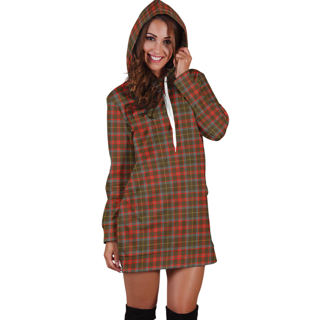 MacKintosh Hunting Weathered Tartan Hoodie Dress - Tartanvibesclothing