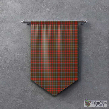 MacKintosh Hunting Weathered Tartan Gonfalon, Tartan Banner