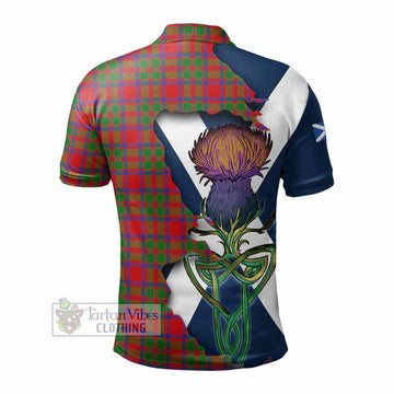 MacKintosh (McKintosh) Tartan Family Crest Polo Shirt Scottish Thistle Celtic Inspired - Tartan Vibes Clothing