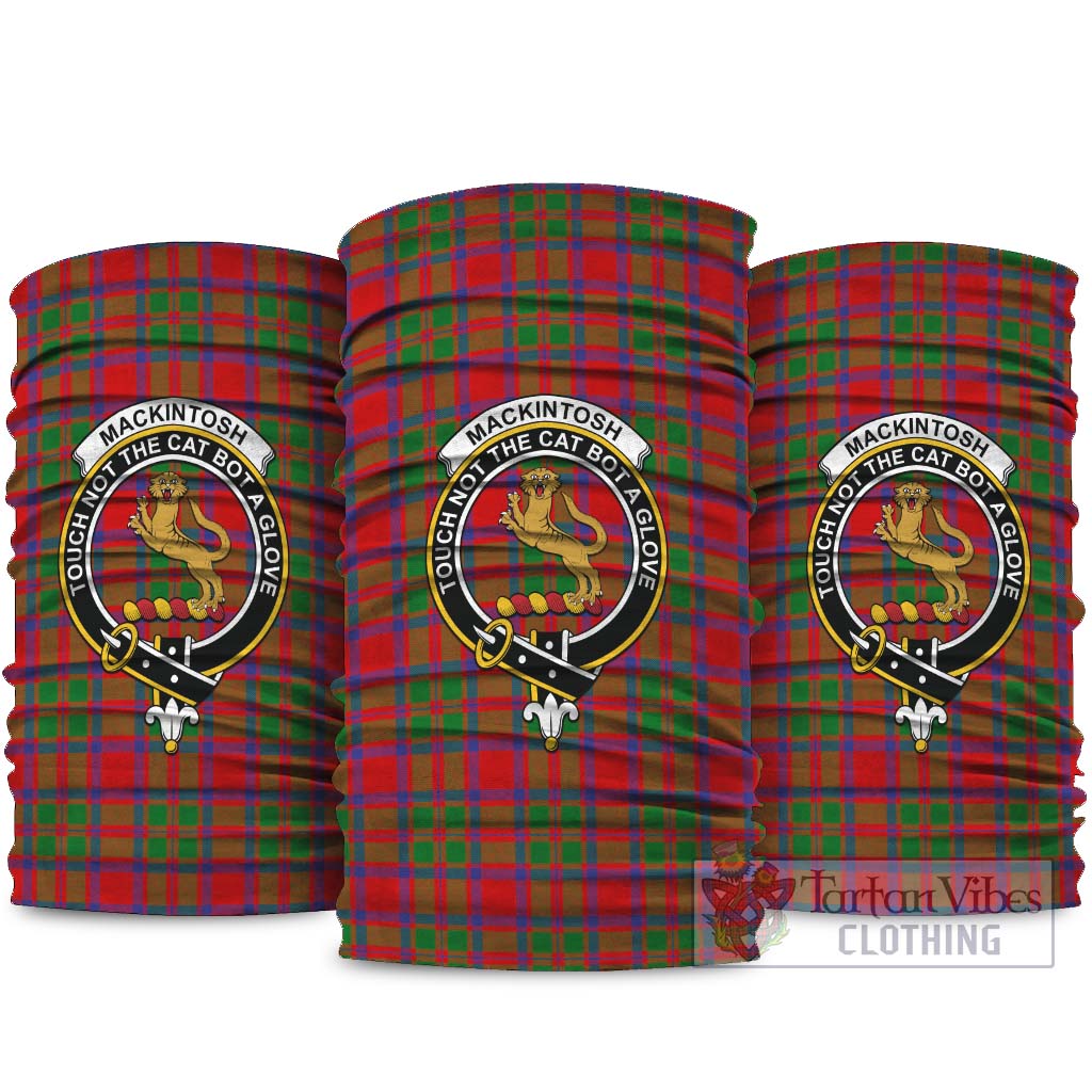 MacKintosh Modern Tartan Neck Gaiters, Tartan Bandanas, Tartan Head Band with Family Crest