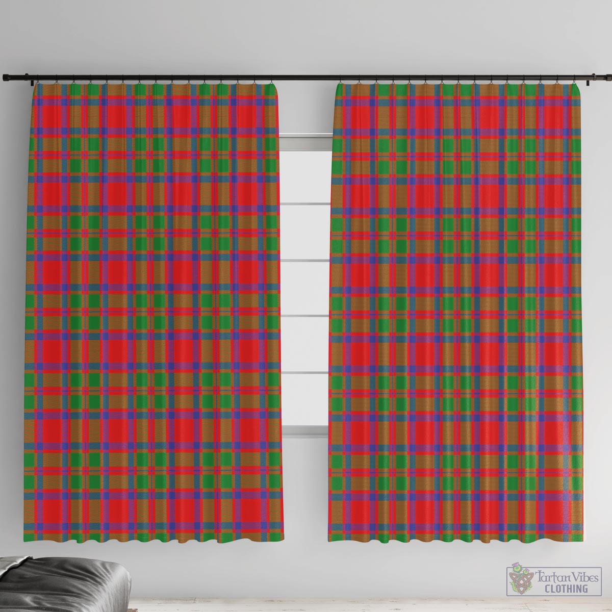 MacKintosh Modern Tartan Window Curtain