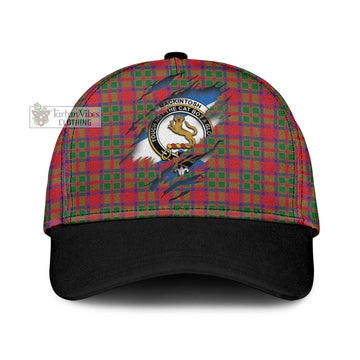 MacKintosh (McKintosh) Tartan Classic Cap with Family Crest In Me Style