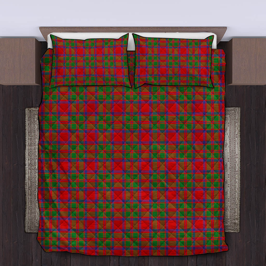 MacKintosh (McKintosh) Tartan Quilt Bed Set King - Tartan Vibes Clothing