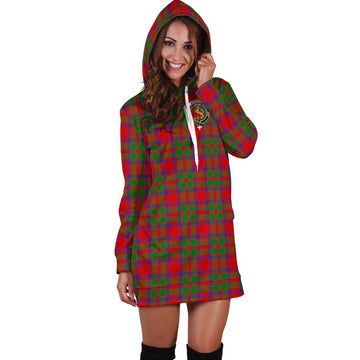 MacKintosh (McKintosh) Tartan Hoodie Dress with Family Crest