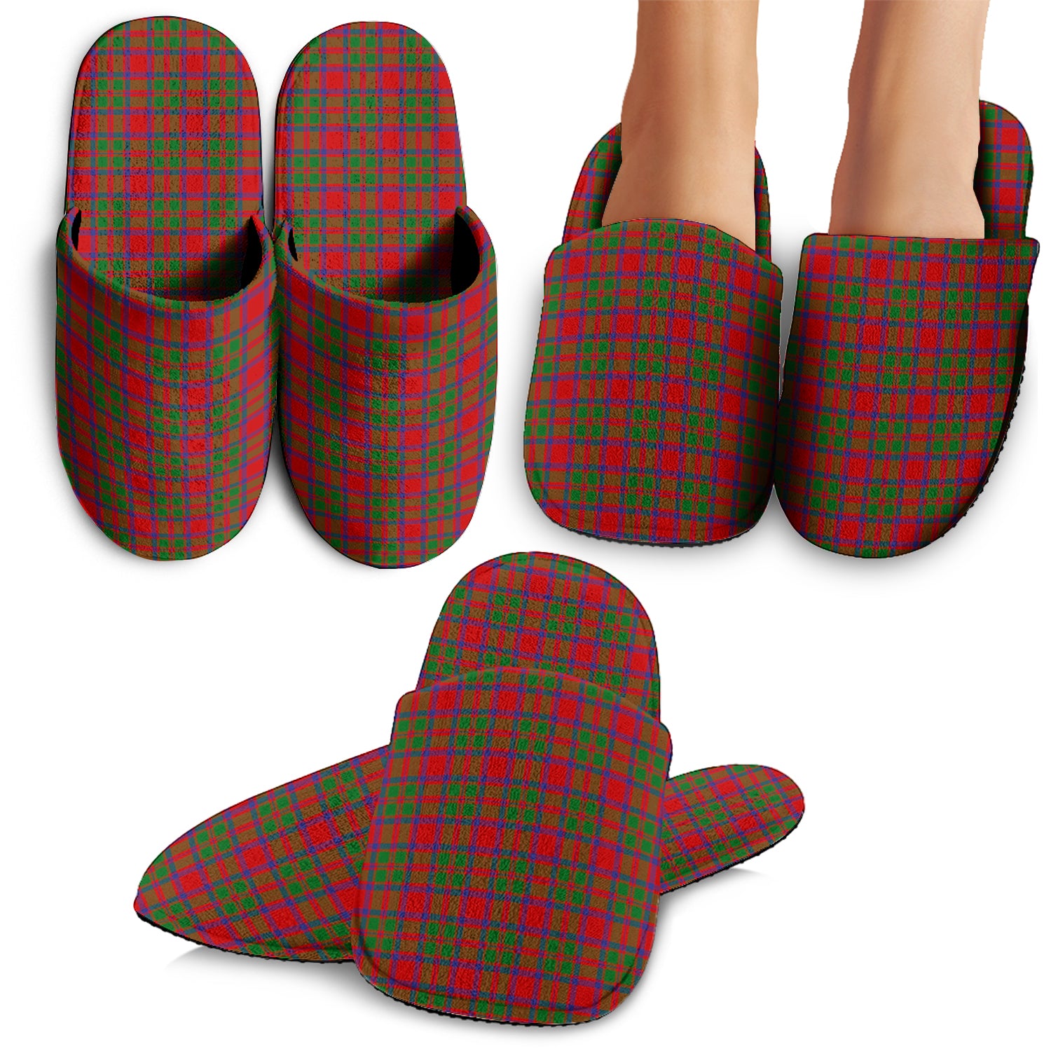 MacKintosh Modern Tartan Home Slippers - Tartanvibesclothing