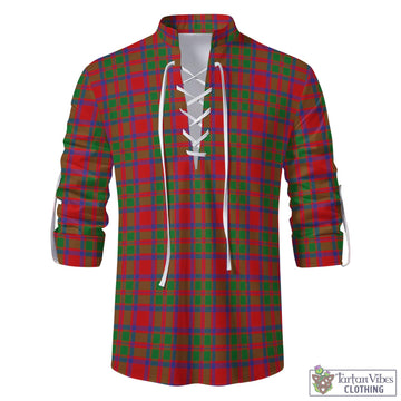 MacKintosh (McKintosh) Tartan Men's Scottish Traditional Jacobite Ghillie Kilt Shirt