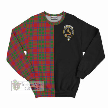 MacKintosh (McKintosh) Tartan Sweatshirt with Family Crest and Half Of Me Style