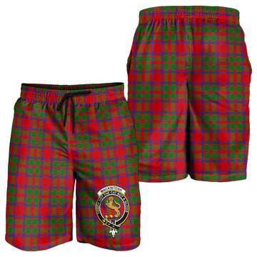 MacKintosh (McKintosh) Tartan Mens Shorts with Family Crest