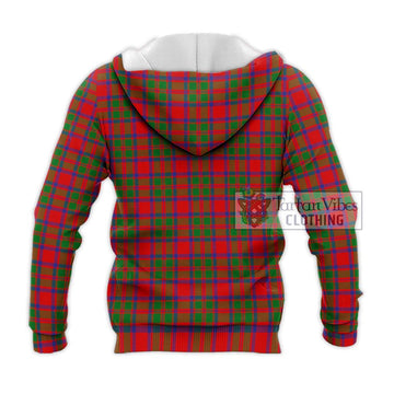 MacKintosh (McKintosh) Tartan Knitted Hoodie with Family Crest DNA In Me Style