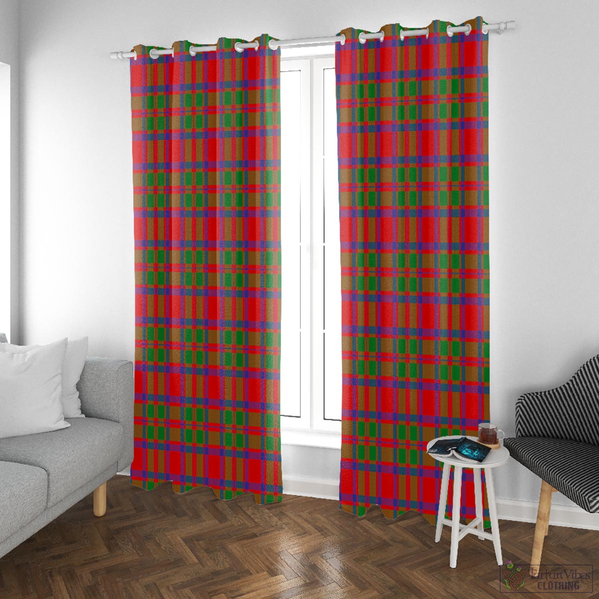 MacKintosh Modern Tartan Window Curtain