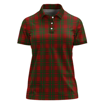 MacKintosh Red Tartan Polo Shirt For Women