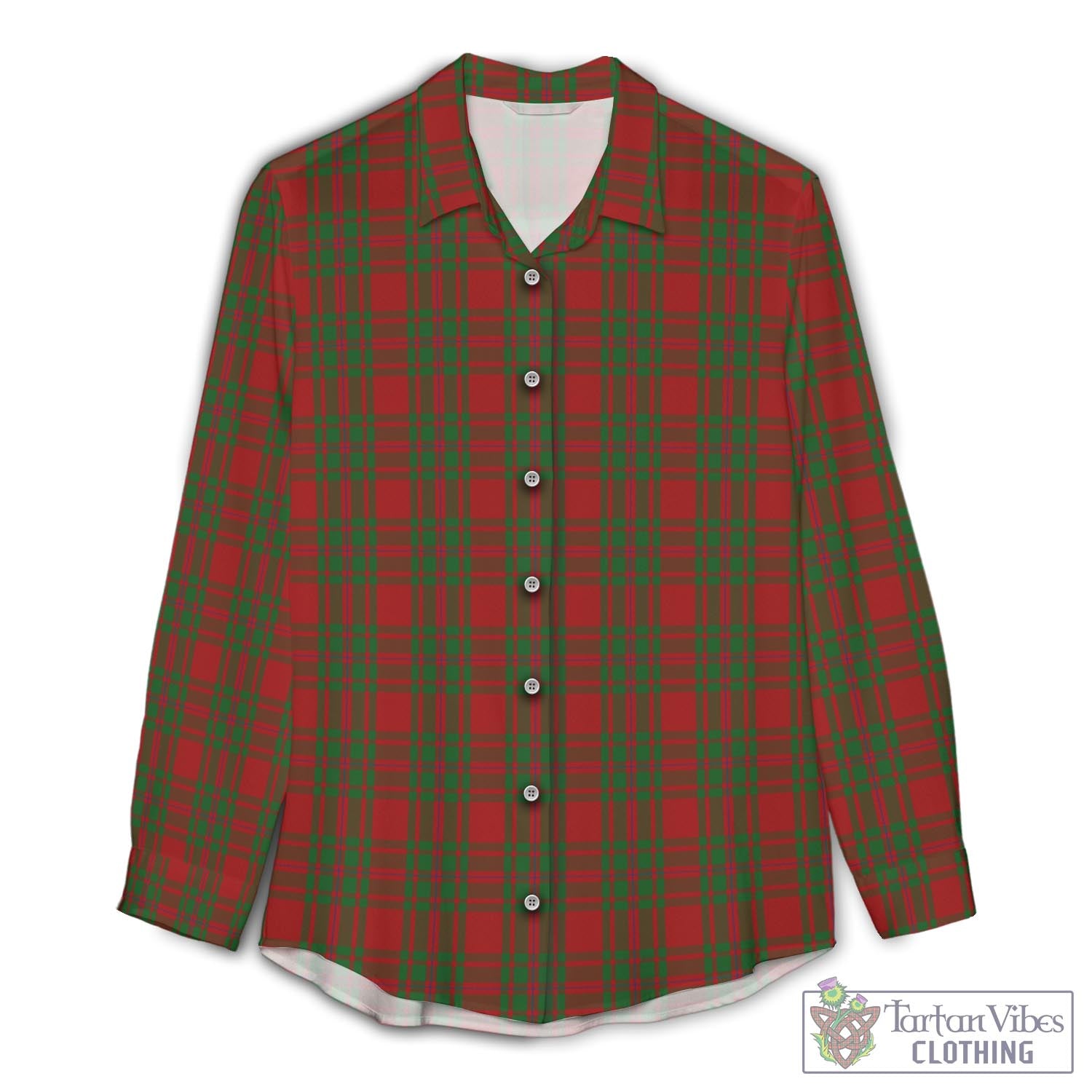 MacKintosh Red Tartan Womens Casual Shirt