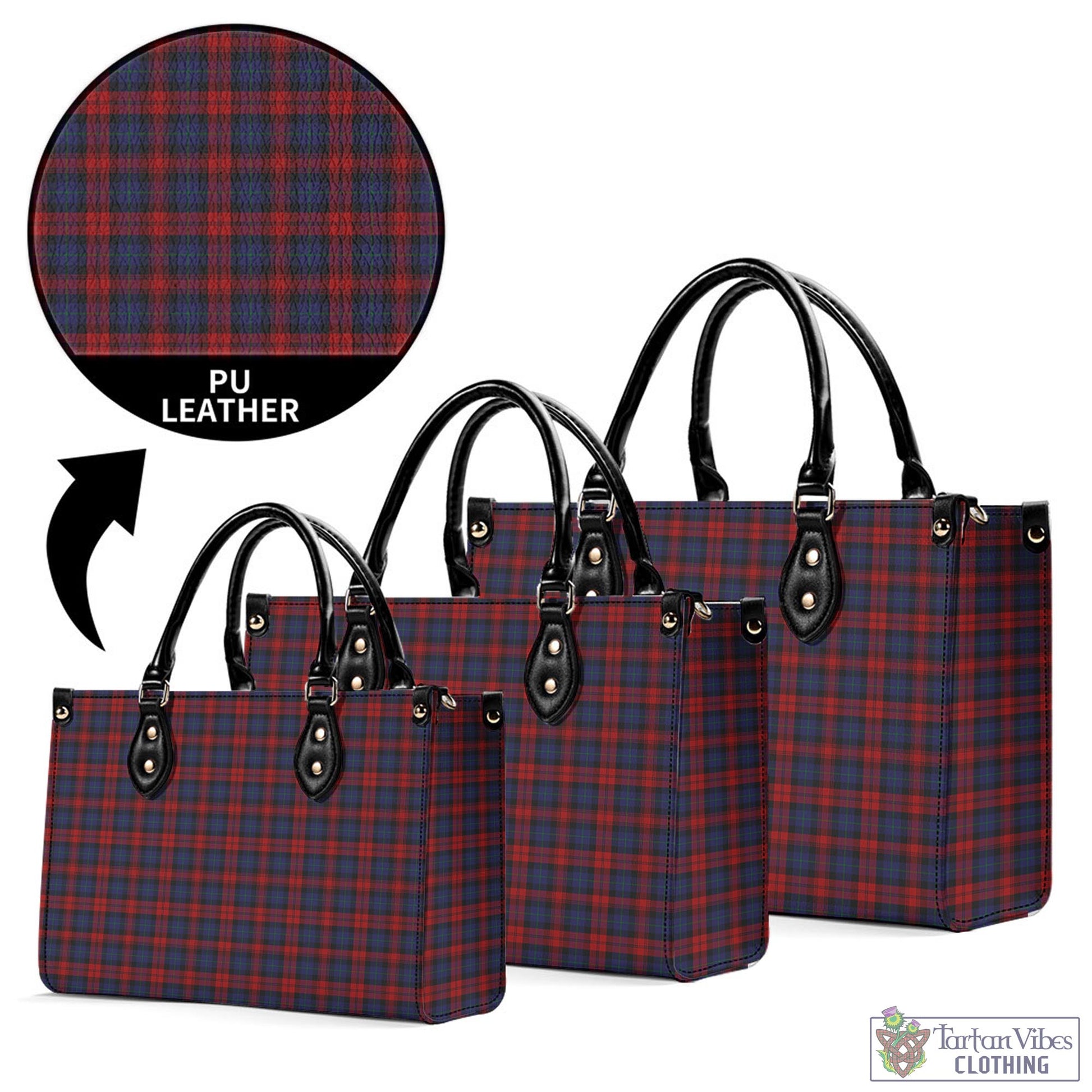 Tartan Vibes Clothing MacLachlan Tartan Luxury Leather Handbags