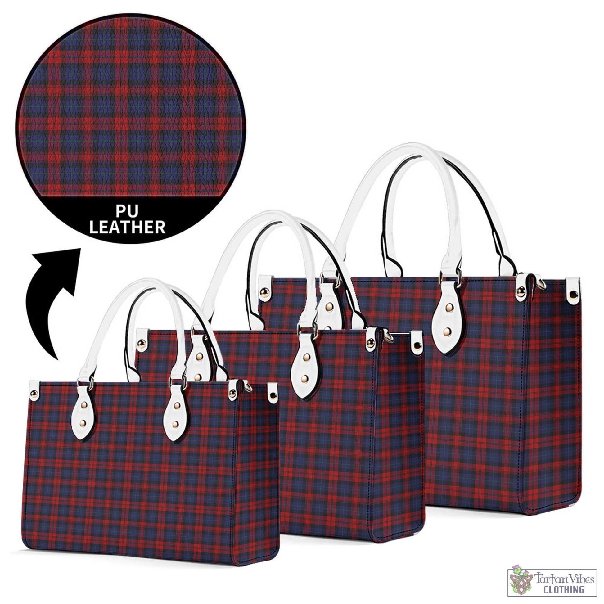 Tartan Vibes Clothing MacLachlan Tartan Luxury Leather Handbags