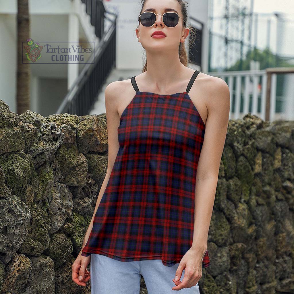 Tartan Vibes Clothing MacLachlan Tartan Loose Halter Neck Camisole