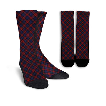 MacLachlan (McLachlan) Tartan Crew Socks Cross Tartan Style