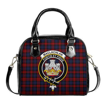 MacLachlan (McLachlan) Tartan Shoulder Handbags with Family Crest