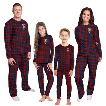 MacLachlan (McLachlan) Tartan Pajamas Family Set with Family Crest