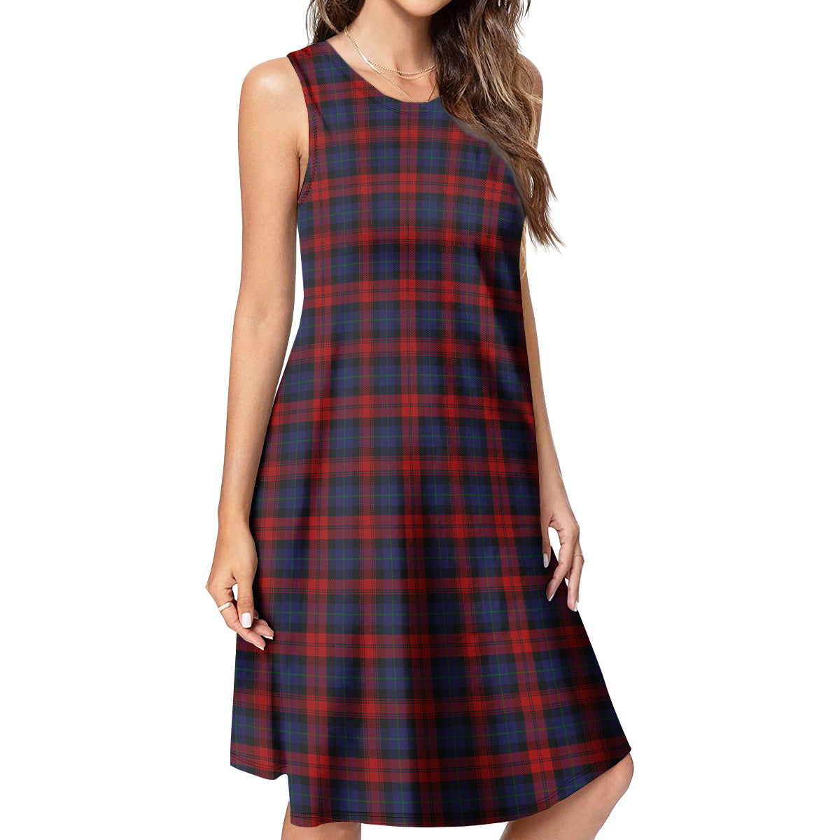 MacLachlan Tartan Womens Casual Dresses - Tartanvibesclothing