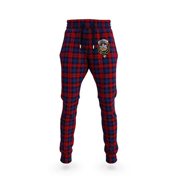 MacLachlan (McLachlan) Tartan Joggers Pants with Family Crest