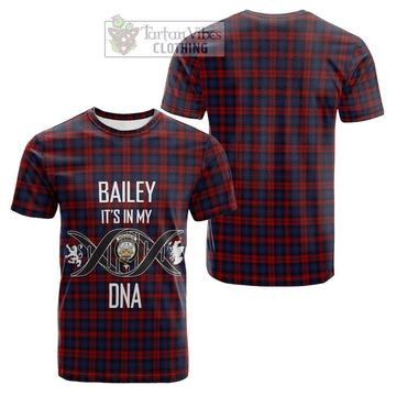 MacLachlan (McLachlan) Tartan Cotton T-shirt with Family Crest DNA In Me Style